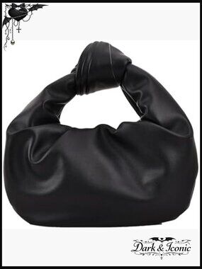 Cloud Shape Knotted Handbag Hobo Clutch Purse for Party Shopping